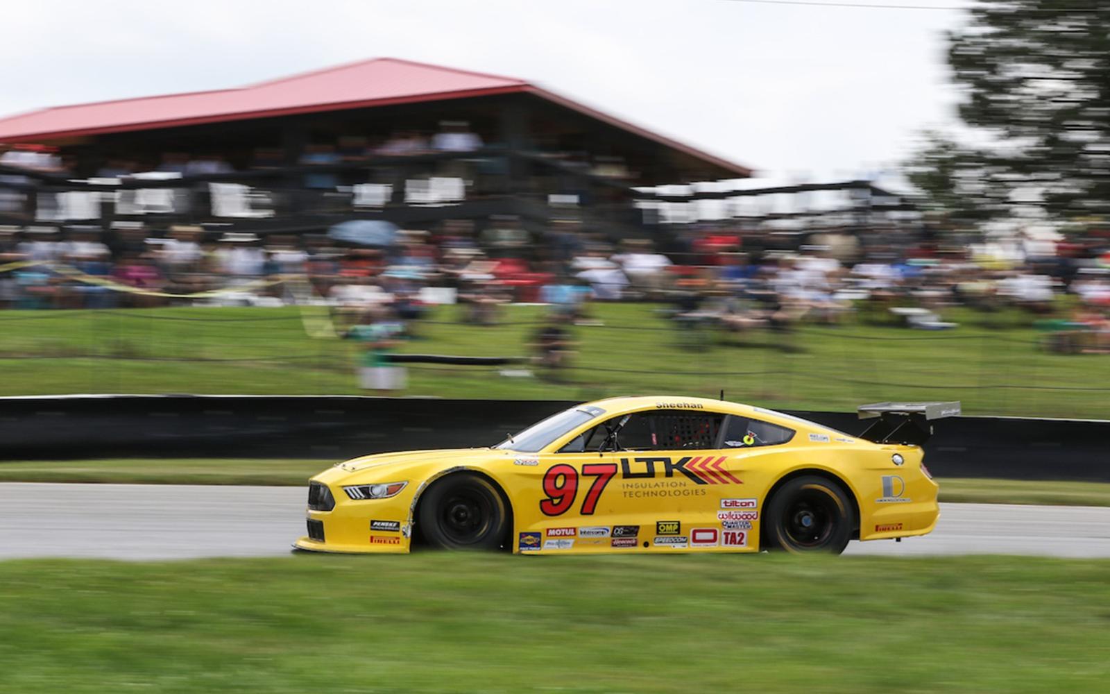 Tom Sheehan And LTK Insulation Technologies Team Vie for Strong Performance at Mid-Ohio